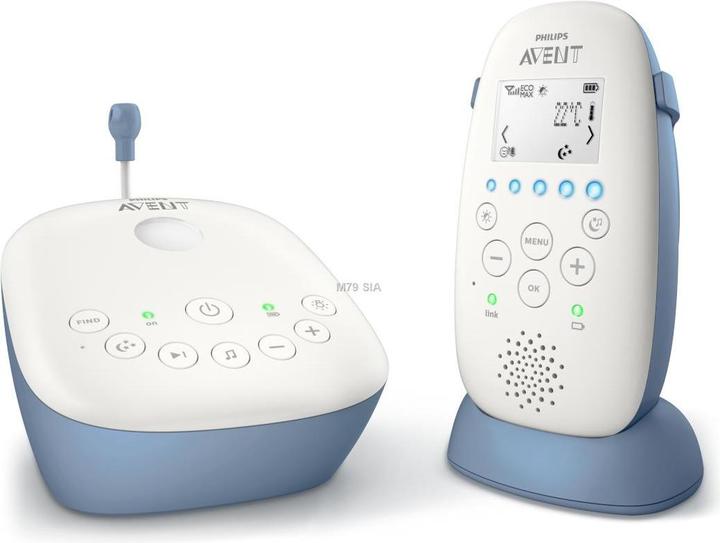 Immagine prodotto Philips SCD735/52 Baby Monitor DECT Blu (Video e audio, 330 m)