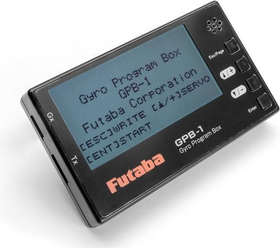 Actual product image Futaba Flybarless system CGY-755 3-axis with programming box