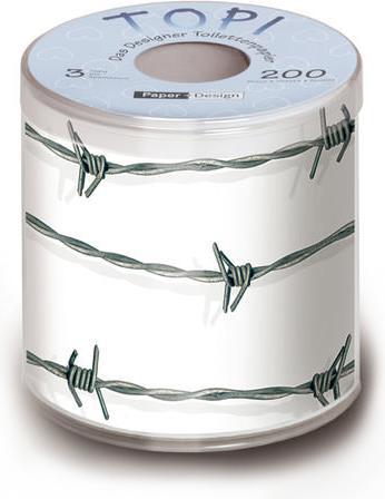 Produktbild Paper + Design Toilettenpapier Barbed wire (1 x)