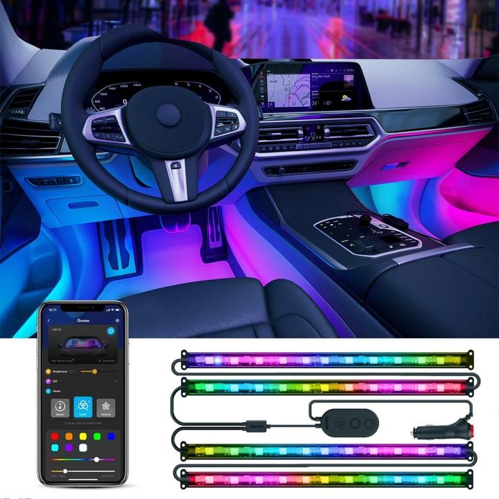 Image du produit Govee Éclairage intérieur de voiture, RGBIC