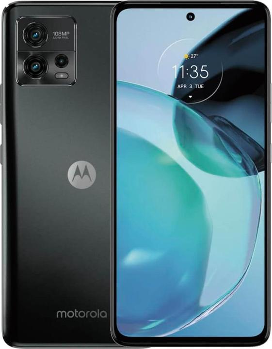Actual product image Motorola Moto G72 (128 GB, Meteorite grey, 6.55", Dual SIM, 108 Mpx, 4G)