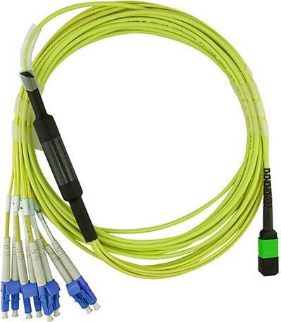 Image du produit BlueOptics Câble de breakout fibre optique MTP/4xLC G.657.A1 monomode 30 mètres (30 m)
