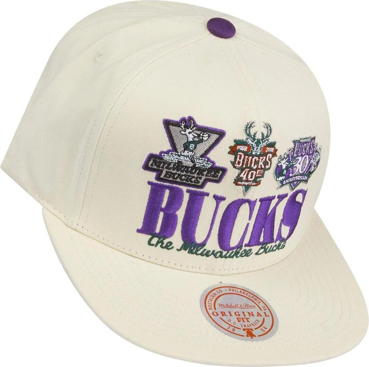 Produktbild Mitchell & Ness Snapback Cap - RETRO FRAME Milwaukee Bucks (One Size)