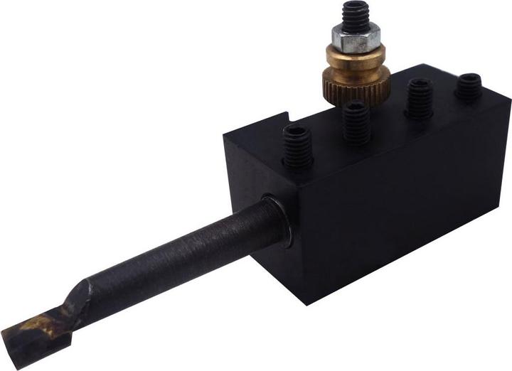 Actual product image Paulimot Schnellwechsel-Stahlhalter-Set mit Drehmeissel, Bohrstange, Abstechstahl