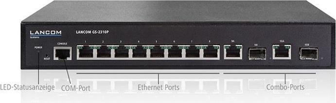 Immagine prodotto Lancom Systems Gs-2310p+ Mg. Sw. 10p. (8 Porti)