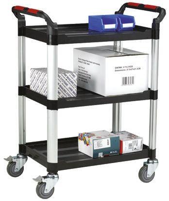 Immagine prodotto Rs Pro Trolley in plastica 3 scomparti (150 kg)