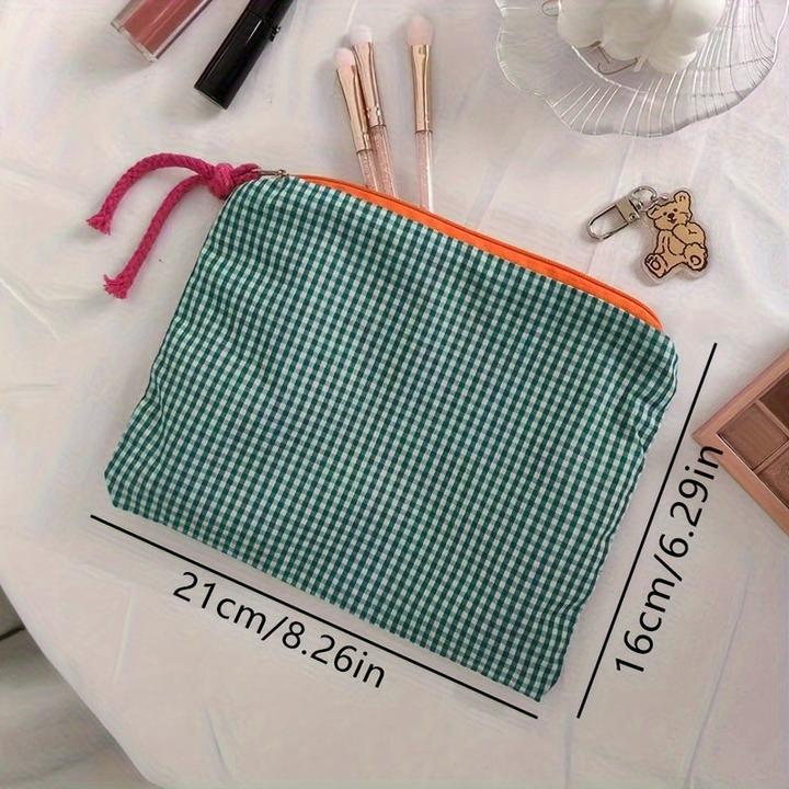 Image du produit Only-Bags.Store Trousse de maquillage rétro aux couleurs vives, porte-monnaie multifonctionnel de grande capacité