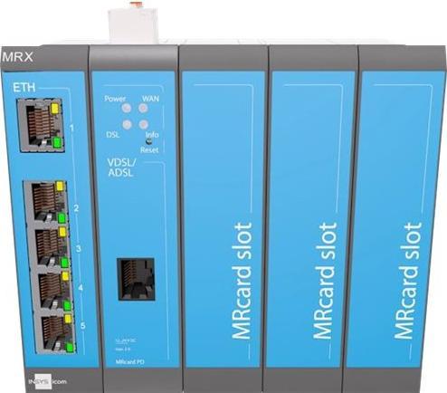 Image du produit Insys Les routeurs smart MRX combinent une sécurité informatique de niveau KRITIS et une technologie de