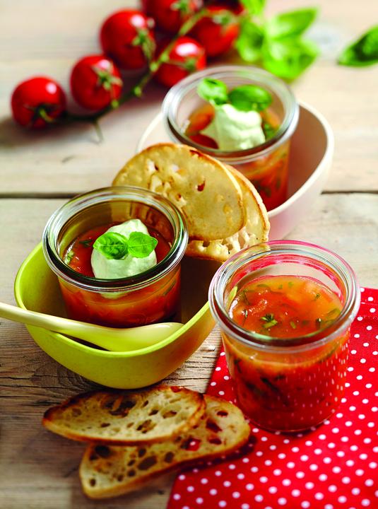 Produktbild Weck Sturzglas Inhalt 160 ml, Einmach Glas mit Glasdeckel, 12 Stück (12 Stk., 0.16 l)