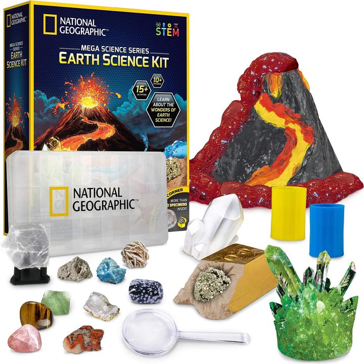 National Geographic Mega Earth Science Kit play set