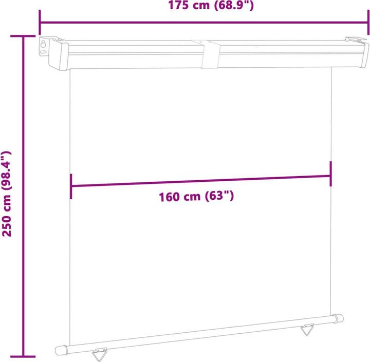Produktbild VidaXL Jerges (1.70 m)