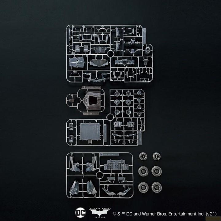 Actual product image Banpresto Model Kit Batman Begins Batmobile 1/35