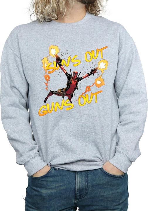 Produktbild Deadpool Sun's Out Guns Out Sweatshirt (L)