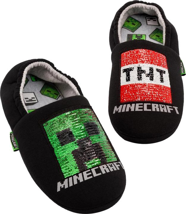 Produktbild Minecraft Boys Sequin Slippers (36)