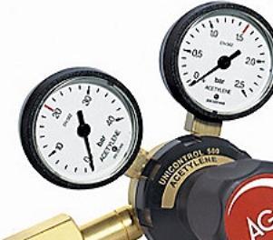 Produktbild Linde Gas Aga unicontrol 500 ac - acetylen regulator 0-1,5 bar