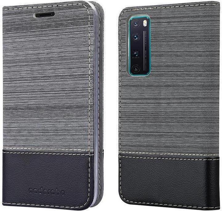 Produktbild Cadorabo Book Jeans Optik Cover (Huawei Nova 7 5G)