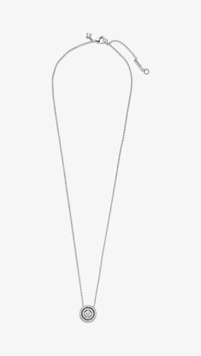Immagine prodotto Pandora Collana scintillante a doppio anello (Argento 925, 45 cm)