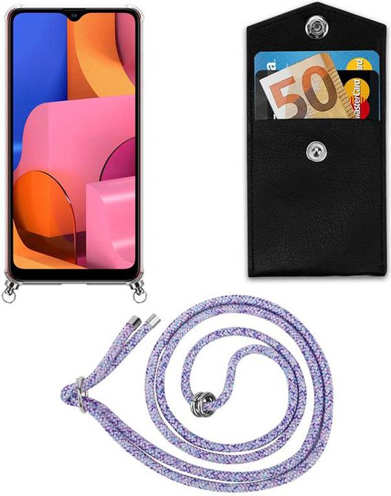 Produktbild Cadorabo TPU Handy Kette SILBER Cover