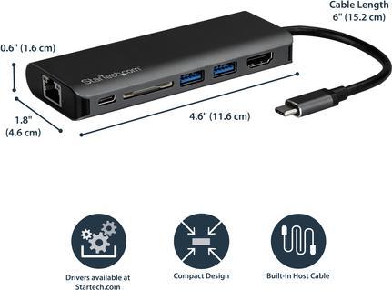 Immagine prodotto StarTech DKT30CSDHPD (USB-C, 2 Porti)