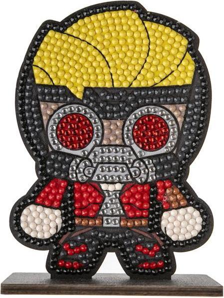 Actual product image Craft Buddy Star-Lord, Crystal Art Buddy approx. 11x8cm