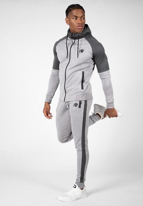 Actual product image Gorilla Wear Sullivan Track Jacket Grey (XXL)