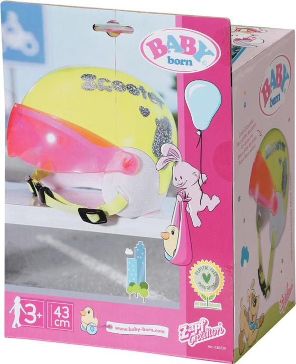 Immagine prodotto Zapf Creation Casco per scooter BABY born City, 43cm