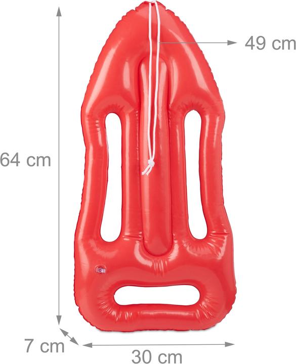 Actual product image Relaxdays Lifeguard Rescue Float Inflatable