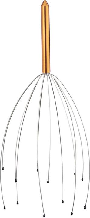 Actual product image Relaxdays Head Massager Metal