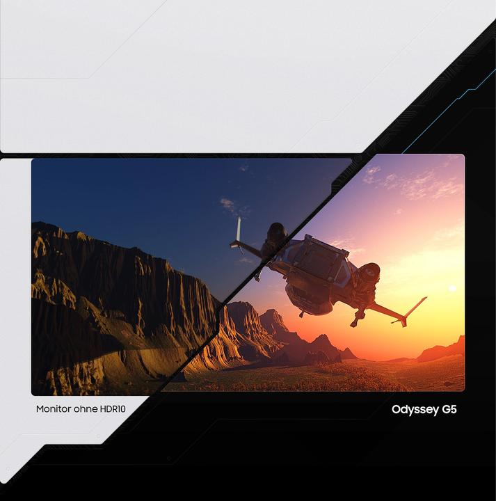 Produktbild Samsung Odyssey G5 - G55T (2560 x 1440 Pixel, 32")