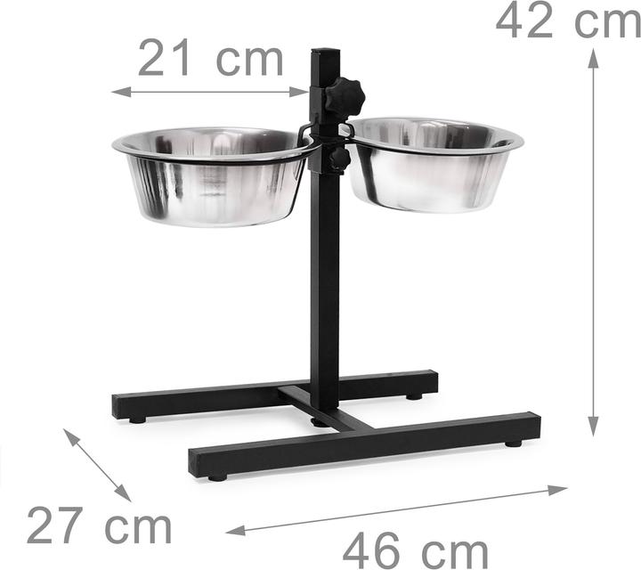 Image du produit Relaxdays Ecuelle set double (0.80 l)