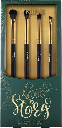 Actual product image KillyS SET Love Story zestaw pędzli do oczu 4szt