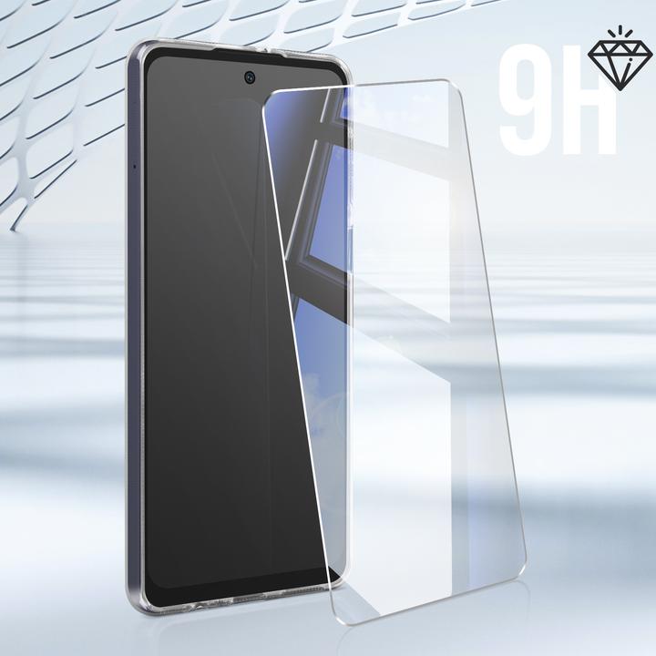 Actual product image My Way Starter Pack Coque Souple Verre Trempe Motorola G54 (Motorola Moto G54)