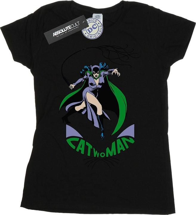 Image du produit - T-shirt CATWOMAN WHIP - Femme (M)