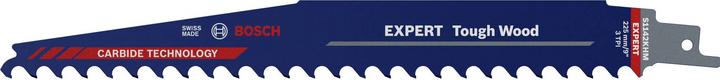 Bosch Professional Zubehör Expert 'Tough Wood' S 1142 KHM reciprocating saw blade, 1 piece