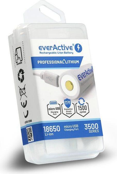 Produktbild Everactive Professional Lithium (1 Stk., 18650, 3500 mAh)