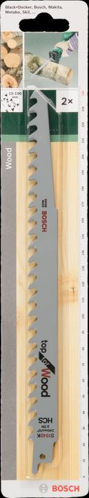 Produktbild Bosch Zubehör Säbelsägeblatt HCS, S 1542 K Top for Wood