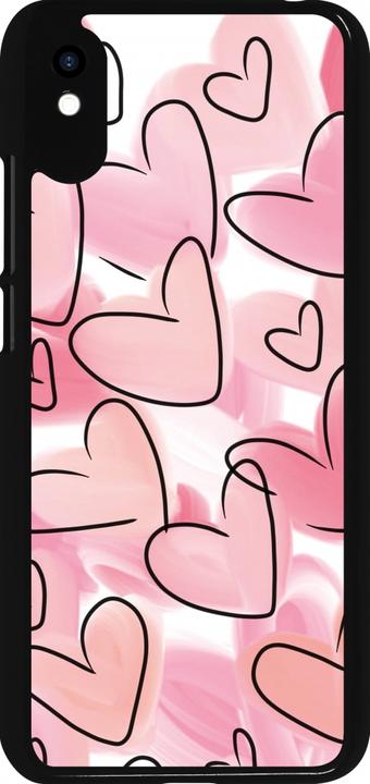 Produktbild PhoneLook Hülle Easter 2023 pink hearts (Xiaomi Redmi 9A)