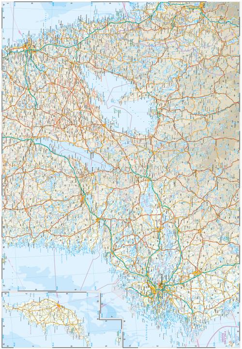 Immagine prodotto Mappa Svezia Sud 1 : 500 000 500000