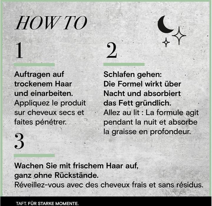 Image du produit Taft Overnight (150 ml, Shampoing sec)