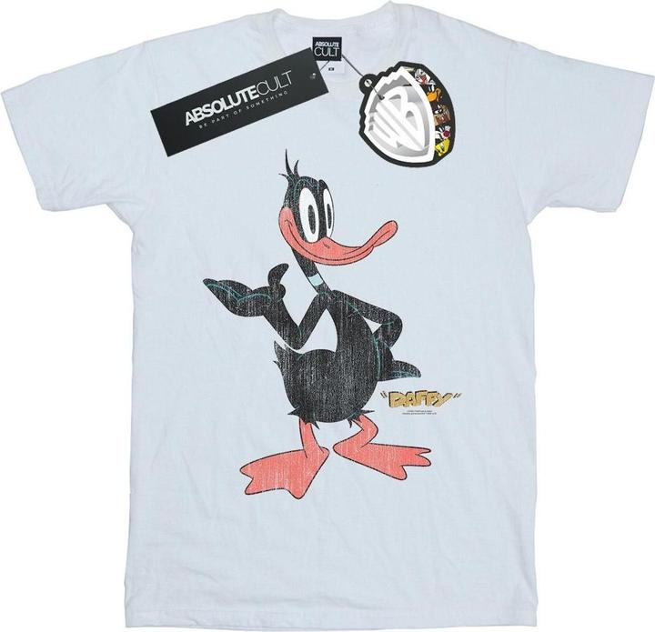 Immagine prodotto Looney Tunes Daffy Duck Distressed Maglietta Uomo (M)