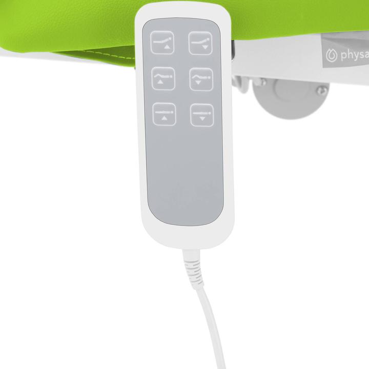 Actual product image Physa Massage Table - 3 motors - 250 kg - light green