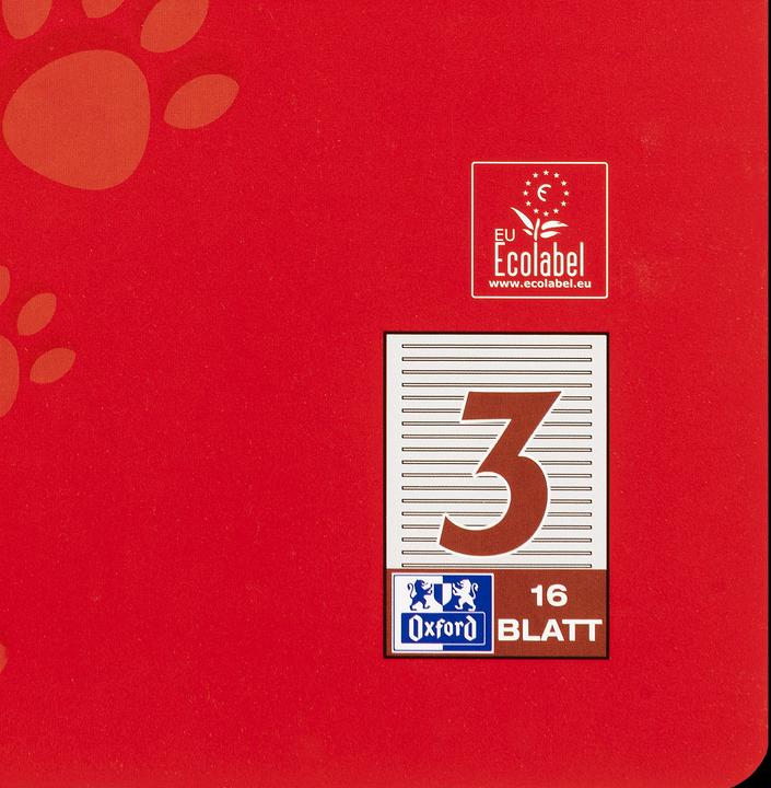 Produktbild Oxford Schulheft, A4, Lineatur 3 (A4)