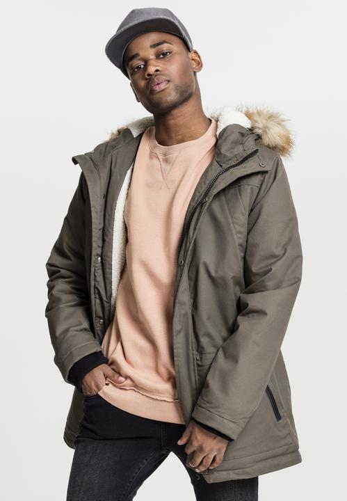 Immagine prodotto Urban Classics Parka in finta pelliccia di cotone pesante (M)