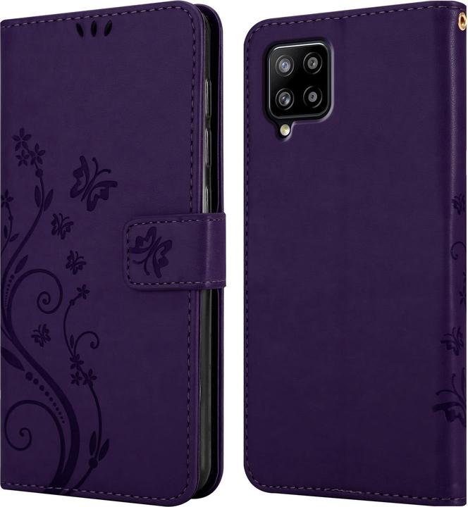 Actual product image Cadorabo Flower Book Cover (Samsung Galaxy A42 5G, Samsung Galaxy M42 5G)