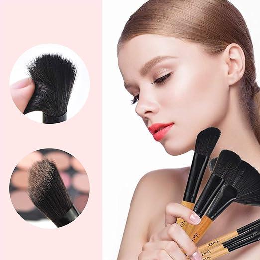 Actual product image Yuwaku 32 pieces Makeup Brushes Set with Bag No.20 (Eyebrows)