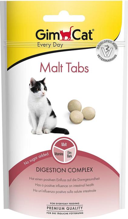 Image du produit GimCat Malt Tabs 40g (Adulte, 8 pcs, 40 g)