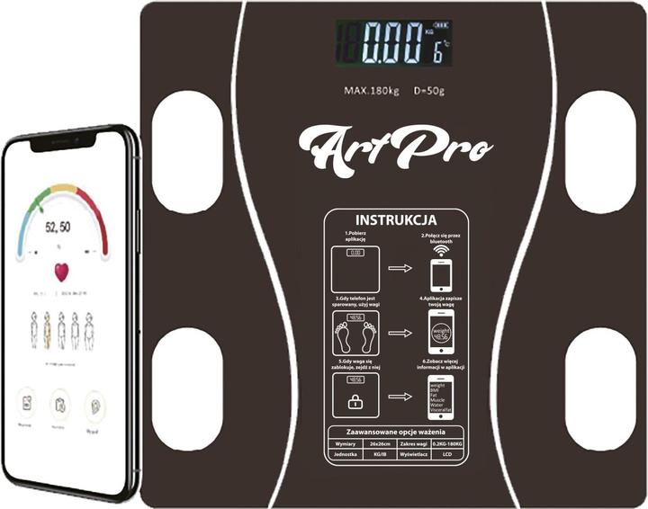Immagine prodotto Extralink Haus Intelligente Bluetooth-Badwaage (180 kg)