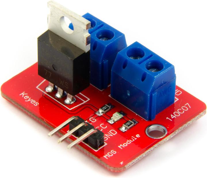 Actual product image Purecrea IRF520 MOSFET Driver Module