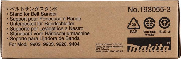 Produktbild Makita Stationäreinrichtung für Bandschleifer