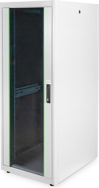Image du produit Assmann DIGITUS armoire réseau 48,3cm 19inch 32U gris 1560x600x800mm porte en verre de sécurité incl. (32 HE, Rack 19 pouces)